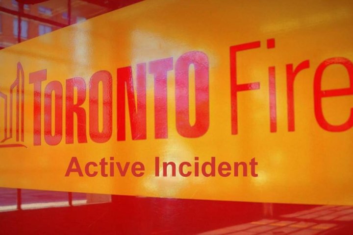 Fire breaks out at encampment near Fort York National Historic site