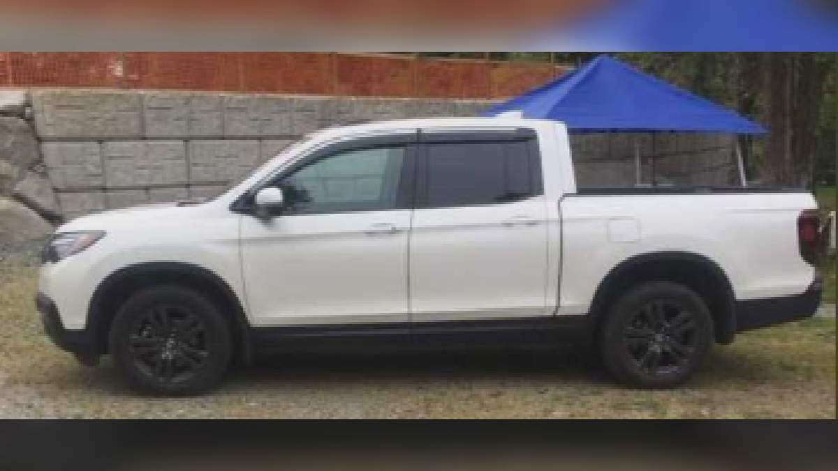 The two were last seen in this truck, according to police.
