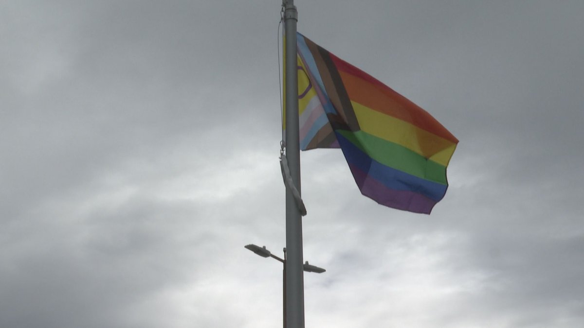 The progress flag will fly high above Vernon City Hall for the second annual Vernon Pride Week. 