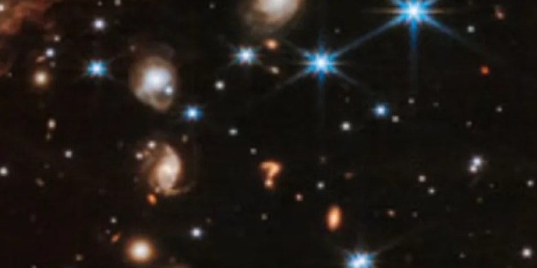 Mysterious 'question mark' picked up by James Webb Space Telescope