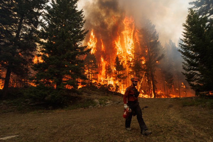 Records broken but heat warnings continue in B.C. with wildfire fight ongoing
