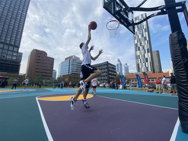 The city of Calgary is hosting an event on Sunday, Sept. 10 to unveil the new Century Gardens basketball tri courts.