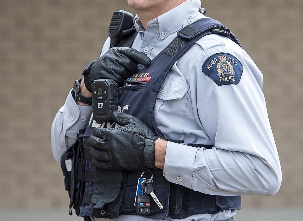 File photo of a RCMP officer.