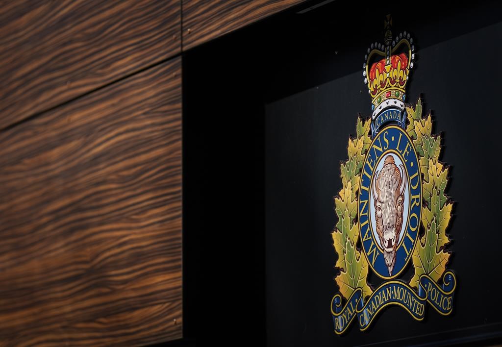 Police said the officer was struck early Sunday morning by a dark-coloured sedan with an unknown number of occupants. The injured Colchester County RCMP officer was taken to a nearby hospital with serious injuries. THE CANADIAN PRESS/Darryl Dyck.