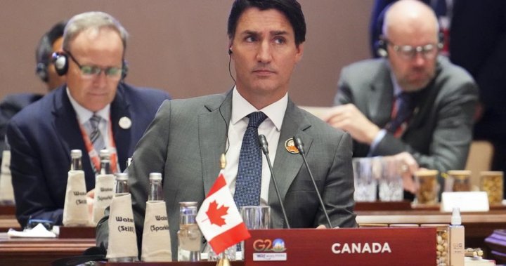 Trudeau says G20 leaders’ condemnation of Russia not strong enough