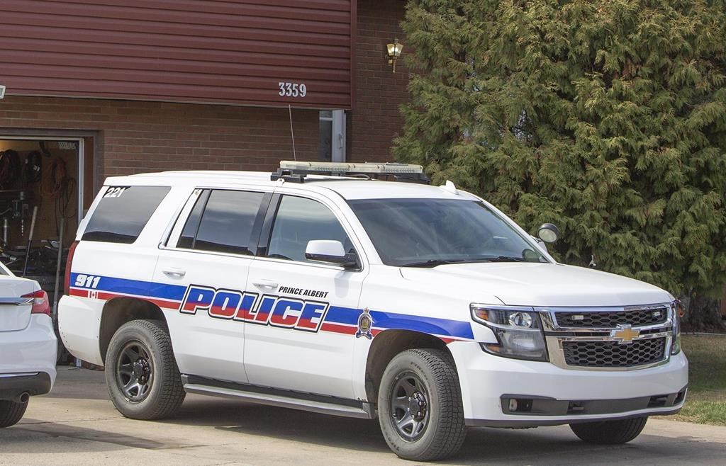 A Prince Albert Police car is seen in this file photo. THE CANADIAN PRESS/Kayle Neis.