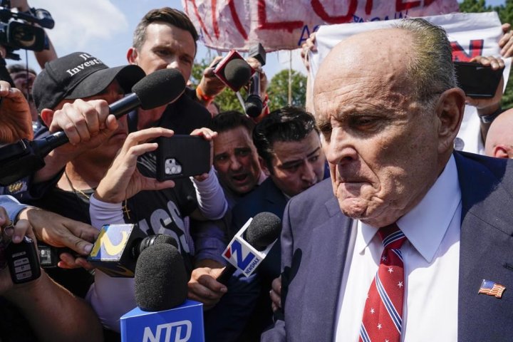 Rudy Giuliani disbarred in New York over false 2020 election fraud claims