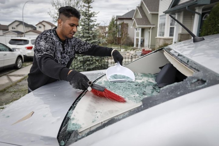 Insured damages from summer storms in Alberta estimated at $300M