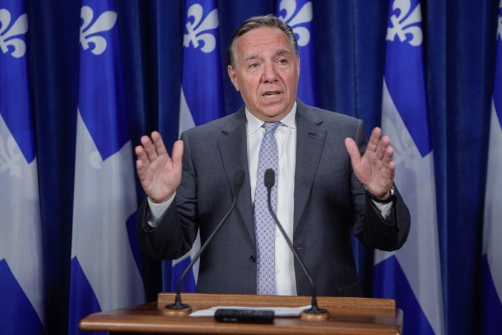 Quebec teachers accuse Legault of ’emotional blackmail’ after plea to end indefinite strike