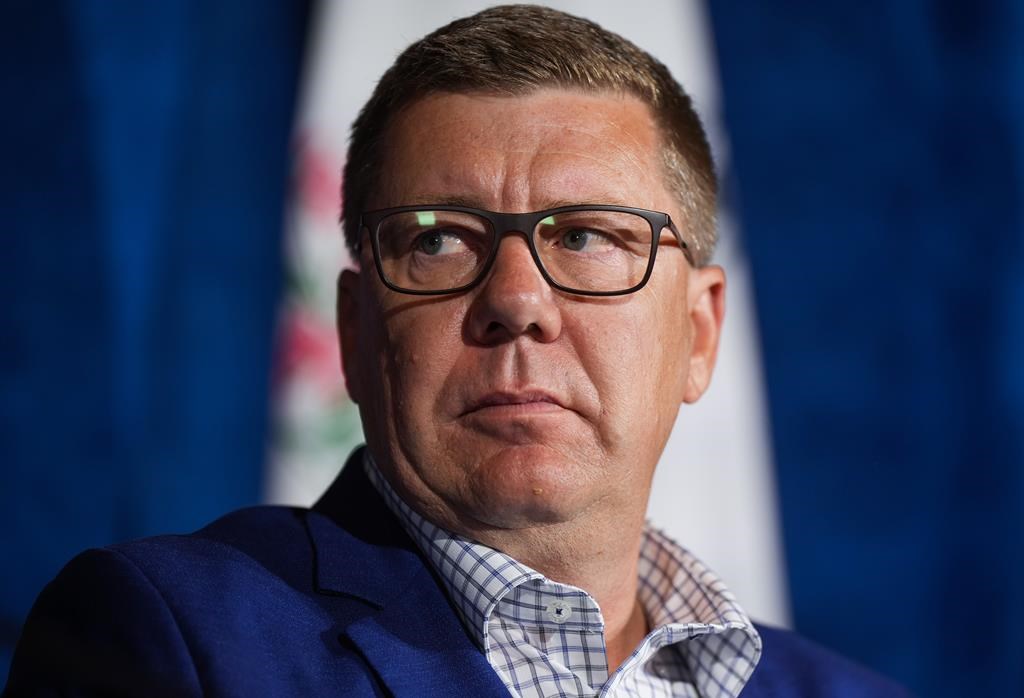 Premier Scott Moe said Tuesday he told Saskatchewan Party members that messages to Speaker Randy Weekes can have consequences and instructed them to govern their actions accordingly.
