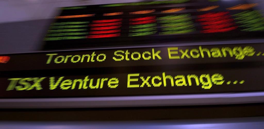 The TSX was down this morning due to a drop in the price of oil.