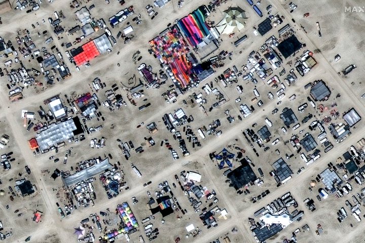 Death at Burning Man under investigation as flooding strands thousands