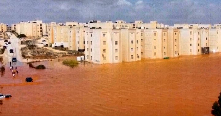 Storm causes devastating flooding in eastern Libya, up to 2,000 feared dead