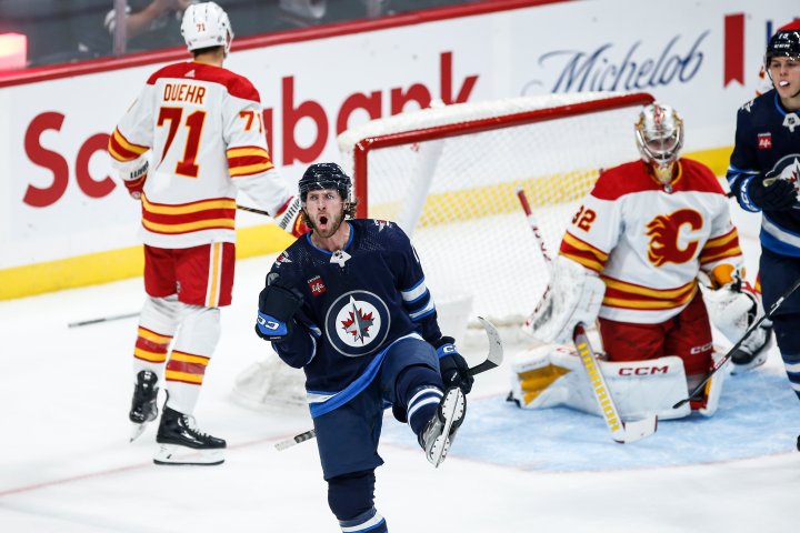 Mangiapane scores winner as Flames down Jets 3-2 in a shootout