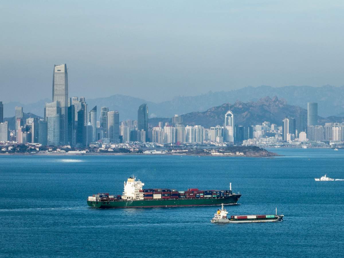 The port city of Qingdao, part of Shandong province, where Wei Hu was born. Credit Image: © Costfoto/DDP via ZUMA Press)