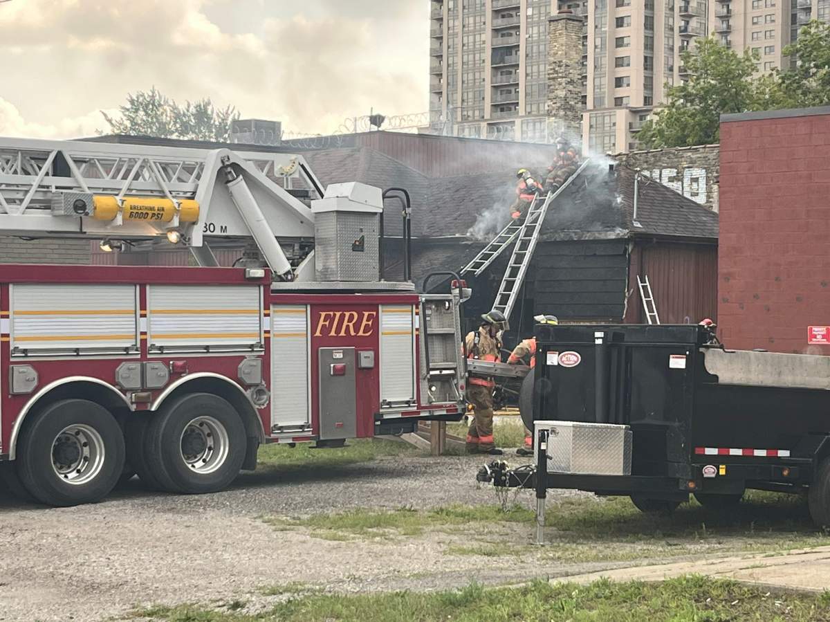 Emergency crews responded to a structure fire in the 700-block of Dundas Street shortly after 3:30 p.m. No injuries were reported, and damage is estimated at $250,000.