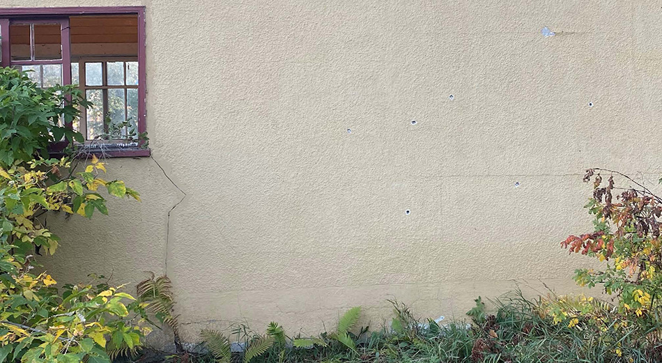 Photo of shooting incident in Dauphin, Manitoba.