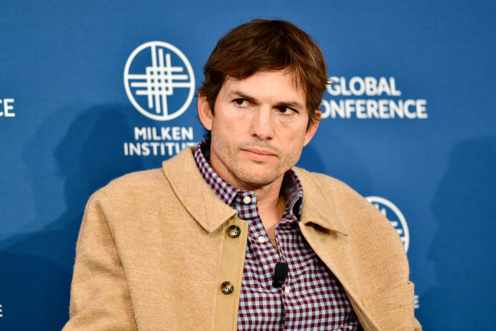 FILE - Ashton Kutcher has resigned as chairman of Thorn's board.