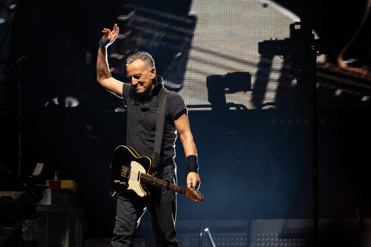 Bruce Springsteen performs at MetLife Stadium on August 30, 2023 in East Rutherford, New Jersey.