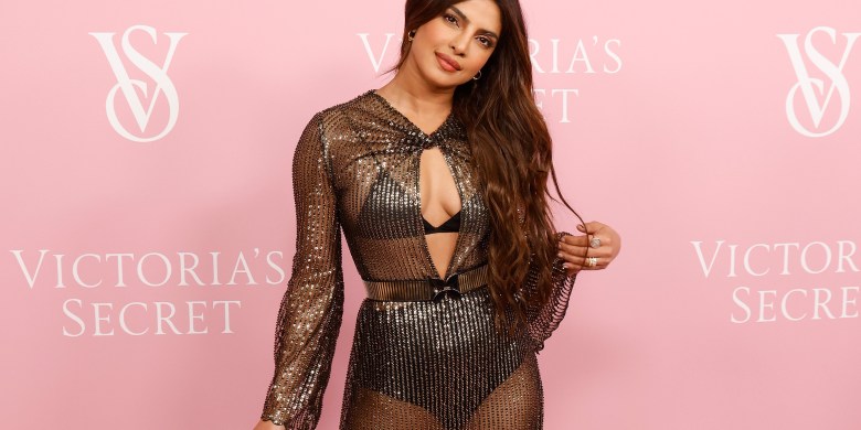 Priyanka Chopra Dazzles In Elegant Sheer Gown At Victoria’s Secret Event