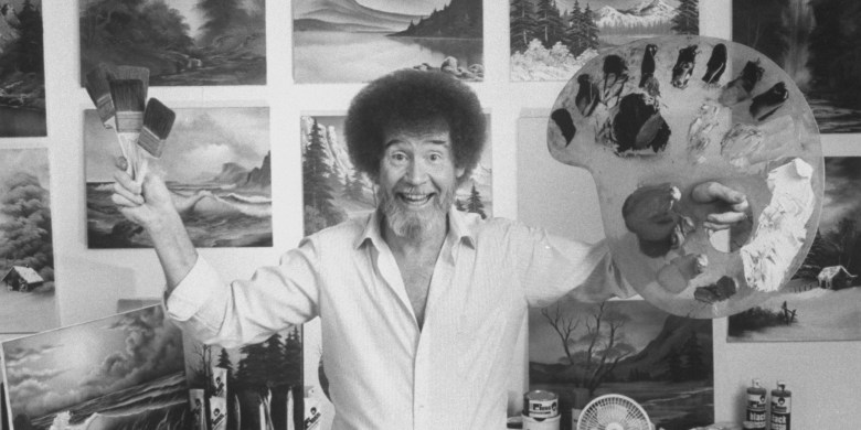 1st Bob Ross TV painting — finished in 27 minutes — on sale for over $13M