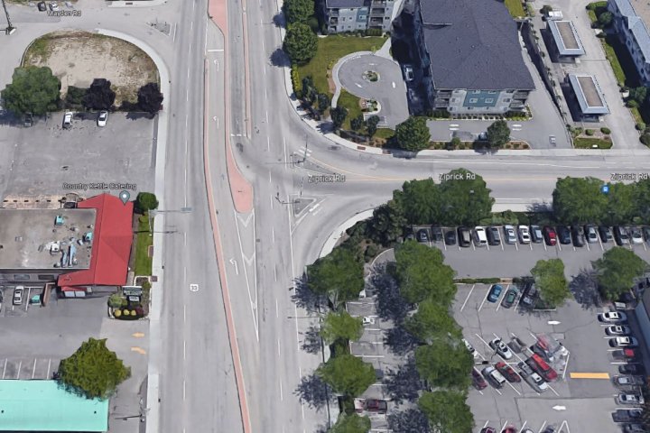 Intersection upgrades planned for Highway 33 and Ziprick Road in Kelowna