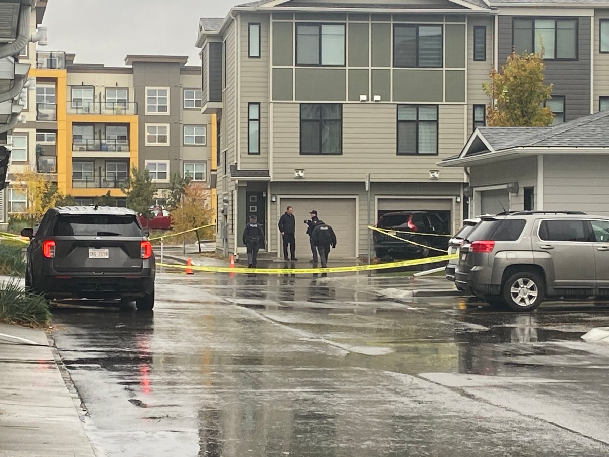One person is in critical condition after a shooting in southeast Calgary on Saturday.
