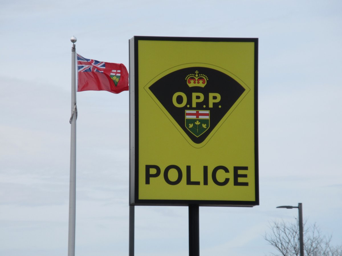 OPP say two people were killed following a two-vehicle collision southwest of Caledonia on Oct. 29, 2023.