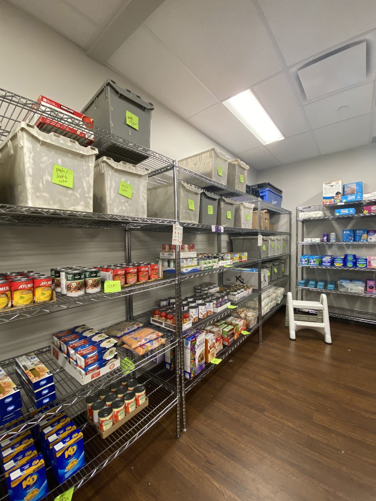 The food bank reported a more than 50 per cent increase in use between 2021 and 2022, with more than 1000 students using the walk-in service last year.