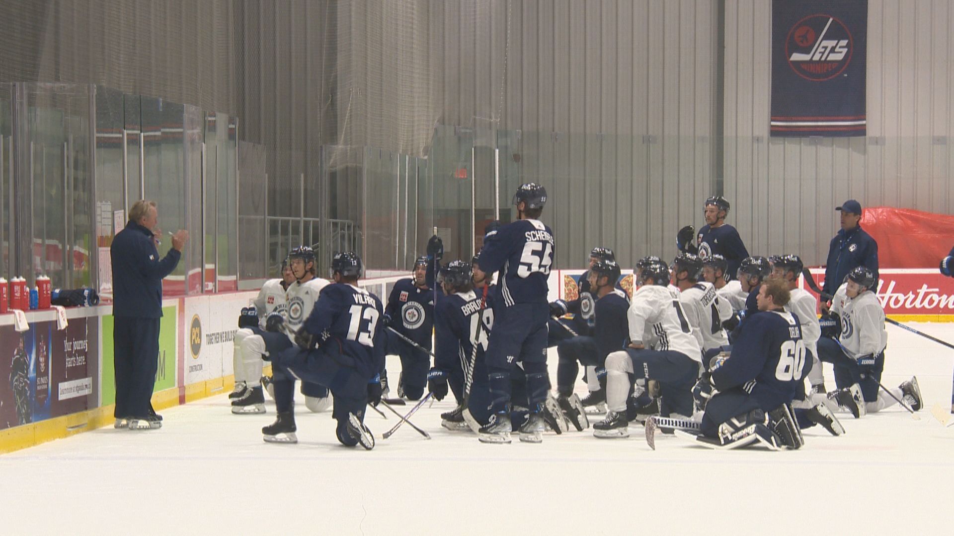 Training camp Winnipeg Jets 