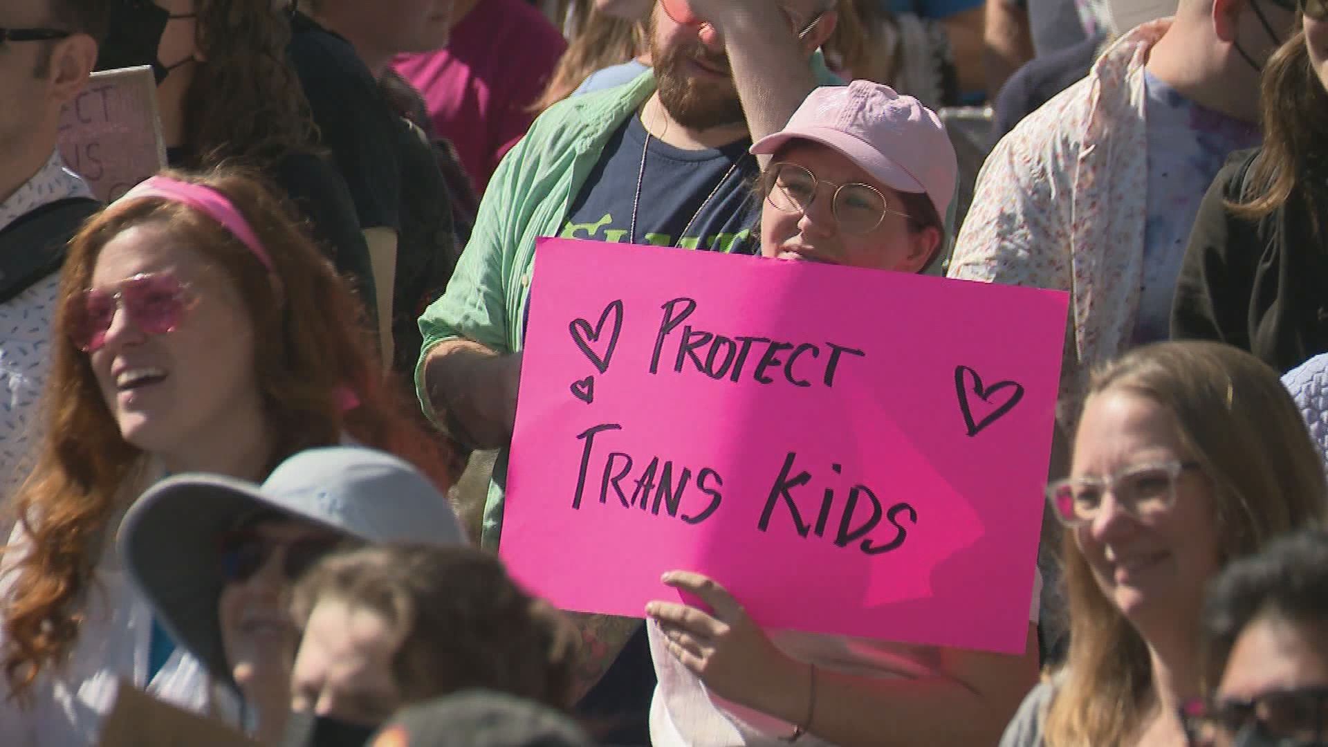 Students at McGill University in Montreal Protest Anti-Trans Speaker