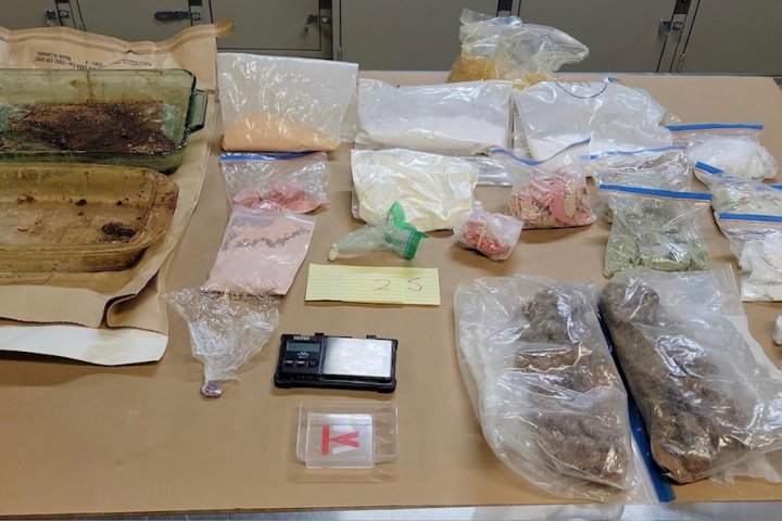 Meth, fentanyl, guns seized following year-long drug investigation: Kelowna RCMP