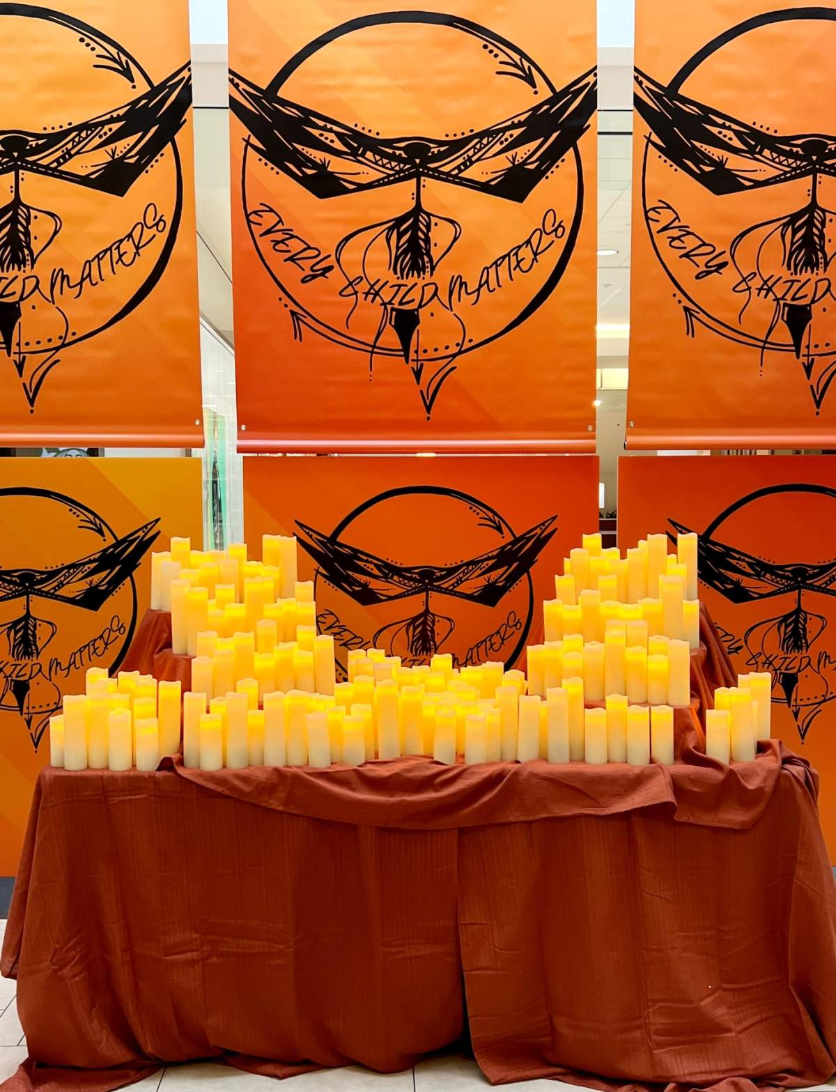 Kingsway Mall Display for National Day for Truth and Reconciliation - image