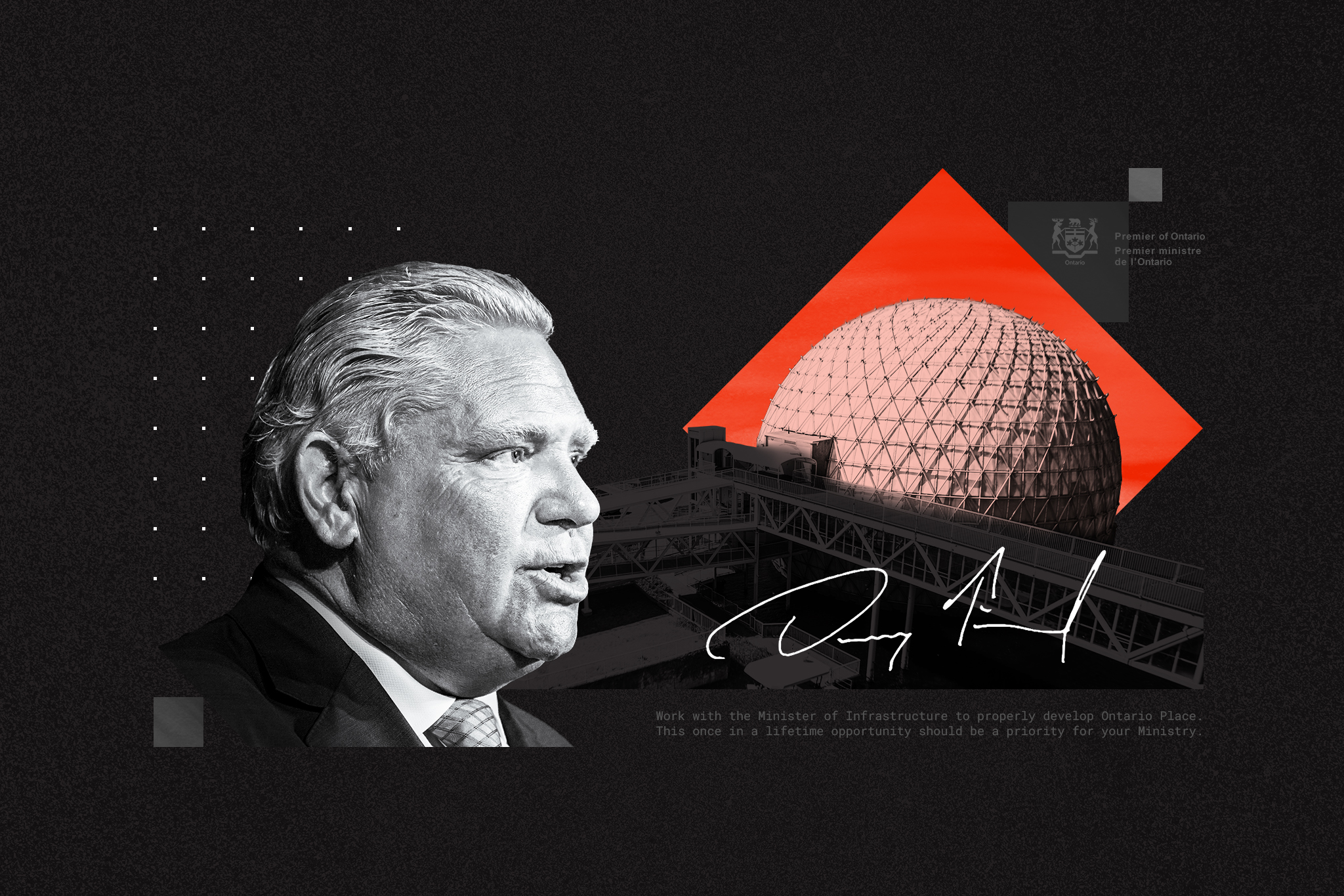 The mandate letter, obtained exclusively by Global News, was given to Monte McNaughton after he was sworn in as the Minister of Infrastructure in June 2018 – a position he held for a year before being shuffled to labour.