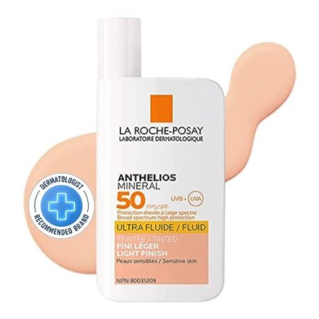 La Roche Posay SPF 50 tinted sunscreen