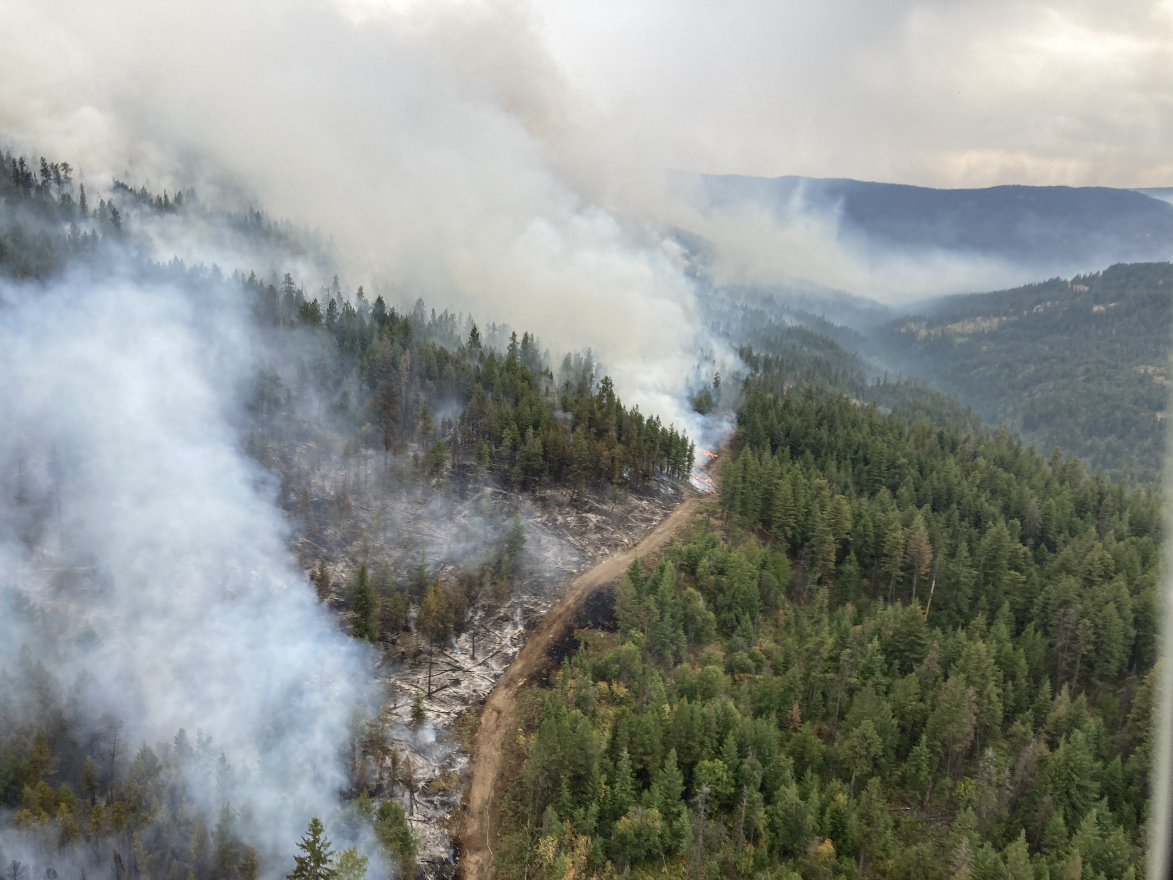 Жителите на Оканаган не могат да контролират топлината вятъра или