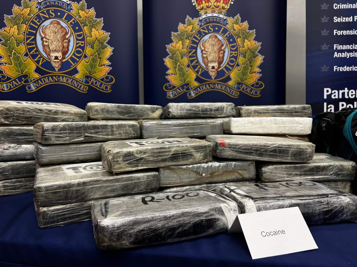 RCMP said Ahmed El Kady, 37, was arrested in possession of 433 kilograms of cocaine destined for Canada.