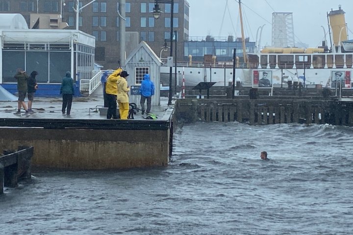 People in Halifax warned to avoid shorelines during Lee. Some didn’t listen
