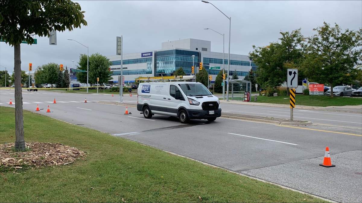 The scene in Richmond Hill on Sept. 8, 2023.