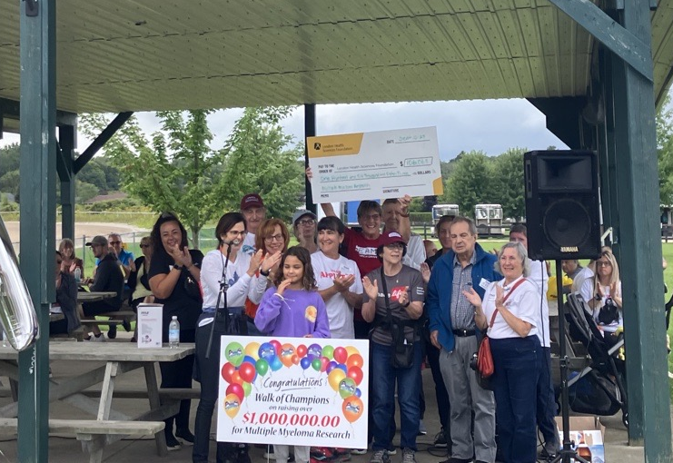 This year’s walk raised over $106,000, pushing the total amount raised since the walk was founded in 2009 by Dan Childerhose and the late Keith Fleming over the $1 million mark.
