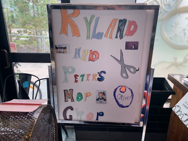 Fundraiser for Ryland Nobal, Stollery, and Little Warriors at Nitza's Pizzas in Sherwood Park on Sept. 4, 2023.