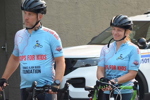 File photo of police officers on the annual Cops for Kids Ride throughout B.C.’s Southern Interior.