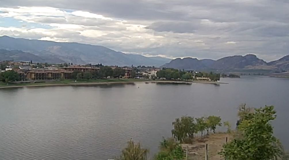 Conditions at Osoyoos, B.C., on Tuesday, Sept. 12, 2023.