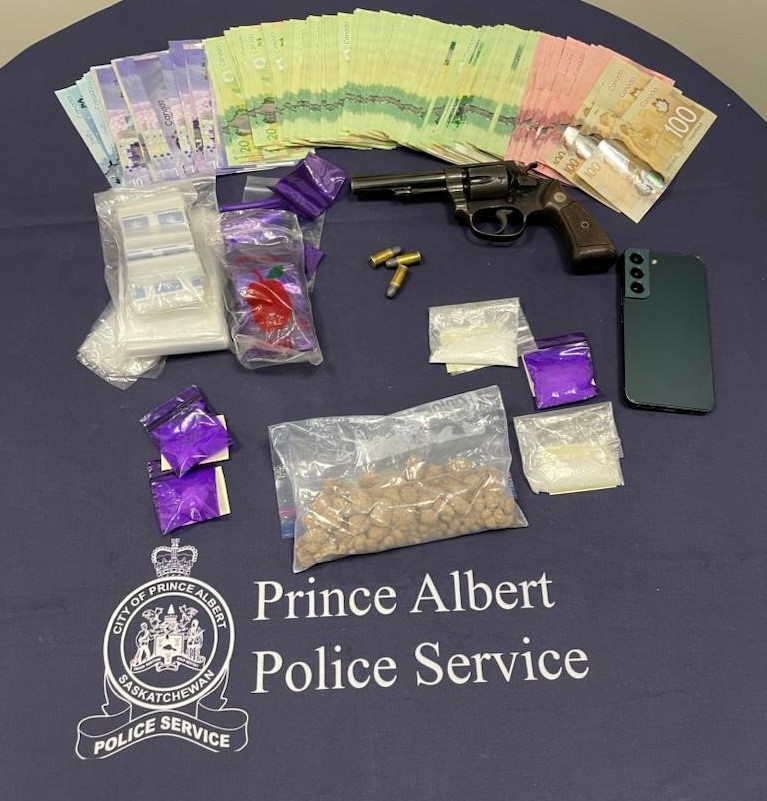The PAPS Crime Reduction Team located 112.4 grams of fentanyl, 14.9 grams of methamphetamine and 10.1 grams of cocaine on a man.