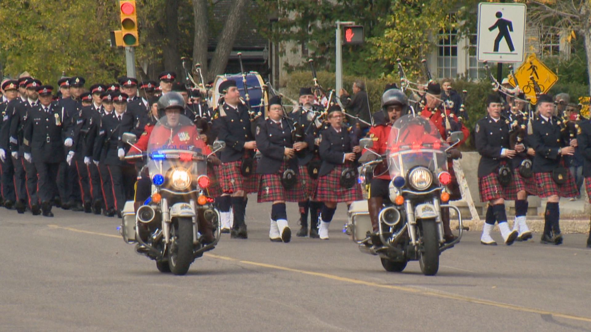Memorial held for fallen police officers at Saskatchewan legislature