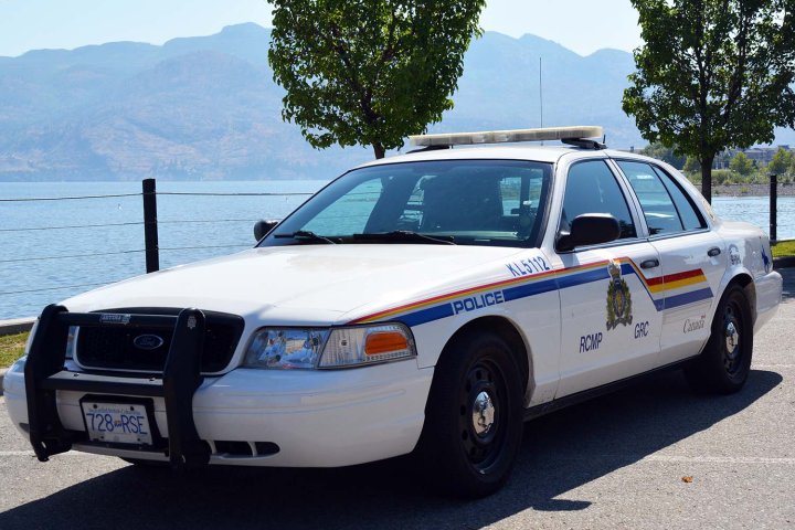 Okanagan Mounties bid adieu to their last Crown Victoria cop car