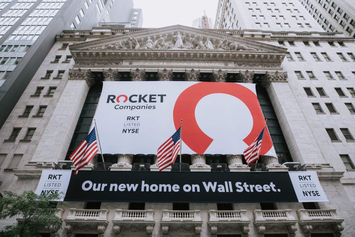 Rocket Companies arrives on Wall Street