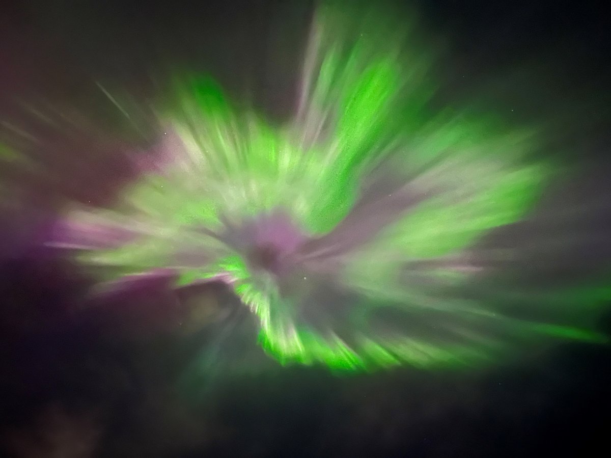 Alberta aurora watchers treated to stunning Northern Lights display