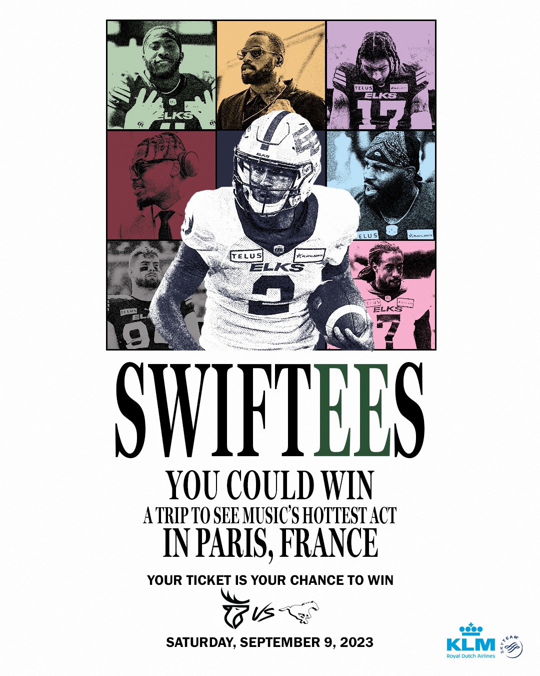 Elks fans will get the chance to win Taylor Swift tickets at Saturday’s game.