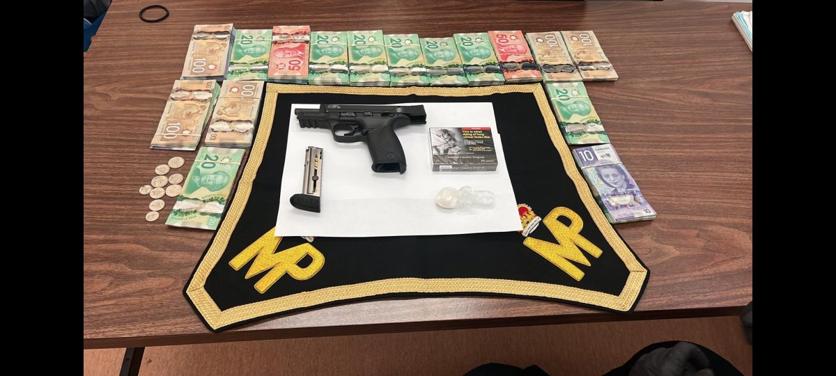 Contraband seized by Cross Lake RCMP Thursday.
